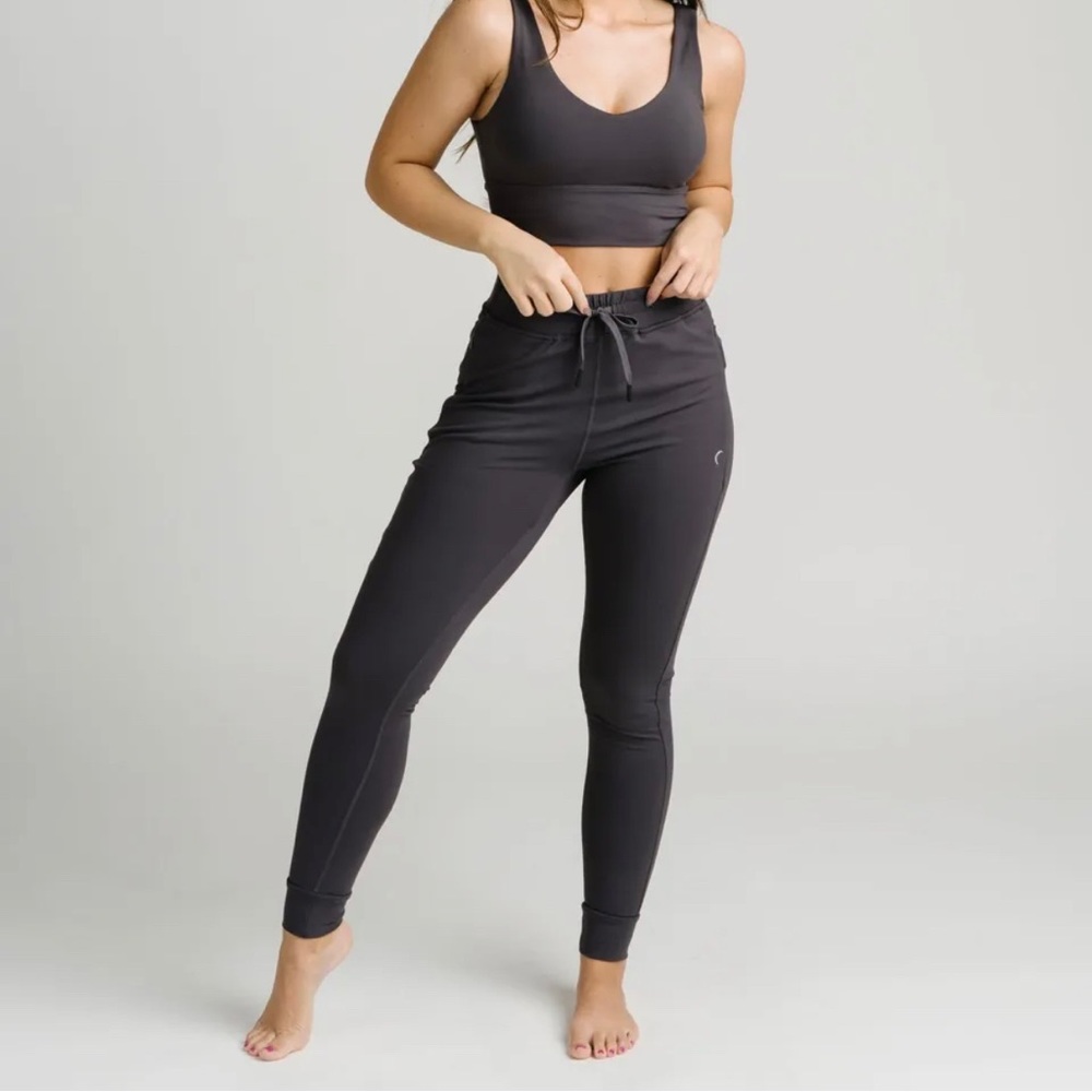 Zyia Dark Aubergine Confluence Joggers